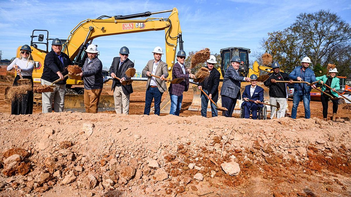 Taylor ground breaking shovels